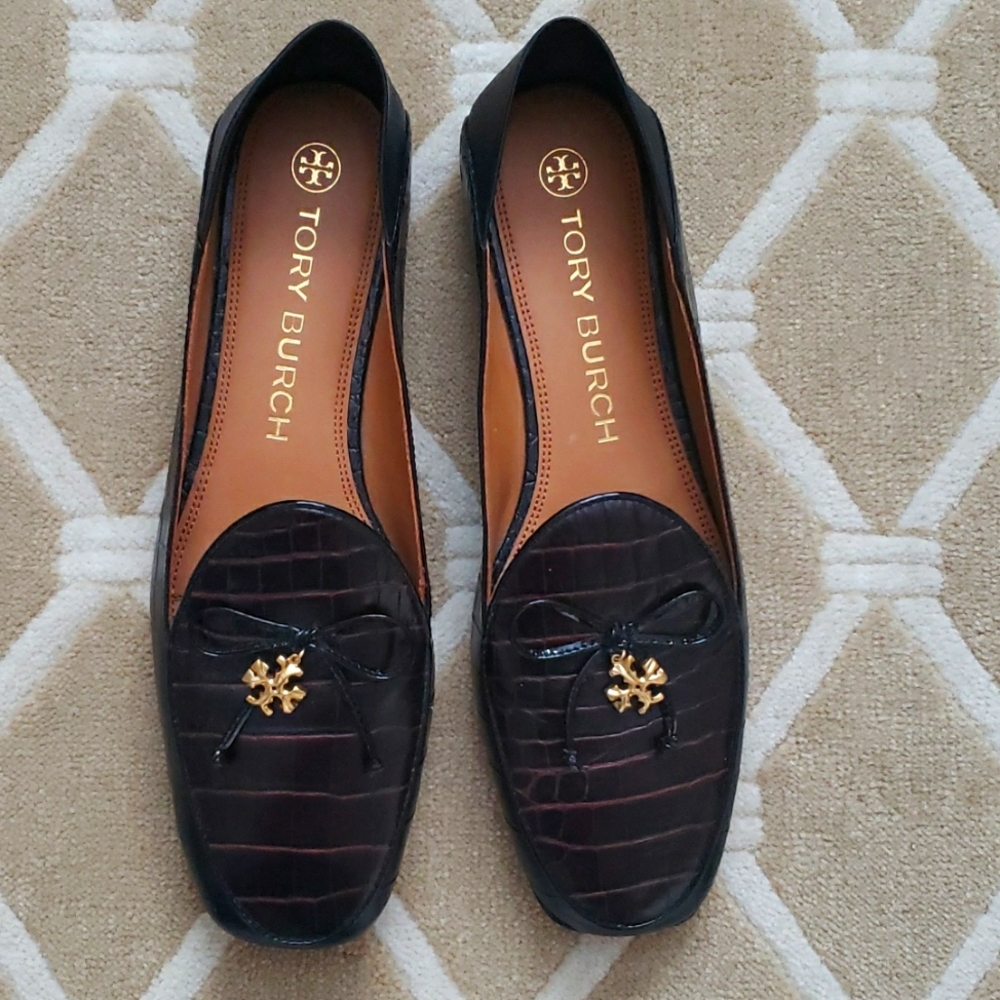Tory Burch Women's  Leather Loafers - Like New